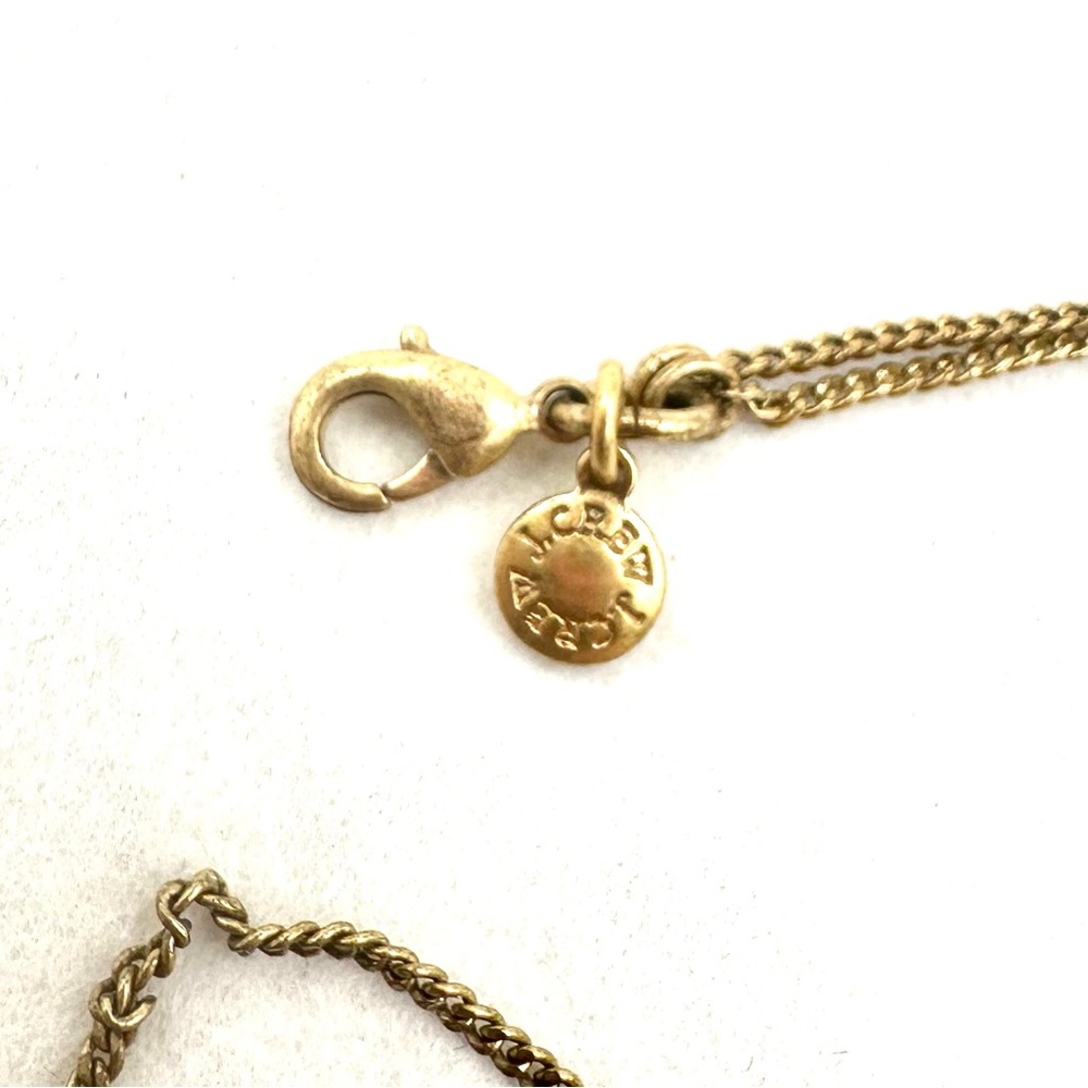 J. CREW PAVE CRYSTAL Aurora Borealis DOUBLE STRAND NECKLACE - Picture 8 of 8